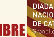 Granollers conmemora el Onze de Setembre con la tradicional ofrenda floral