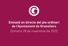 Martes 28, pleno ordinario de noviembre