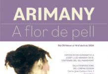 Del 29 de febrero al 14 de abril se podrá visitar la exposición en homenaje a Josep Lluís Arimany