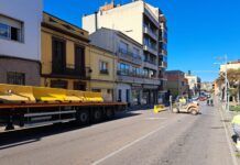 Granollers renueva la red de agua potable en la calle Francesc Ribas