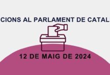 Este domingo 12 de mayo, elecciones al Parlament de Catalunya