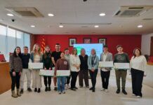 Entrega de becas Erasmus+ a los alumnos de Grado Superior de Granollers