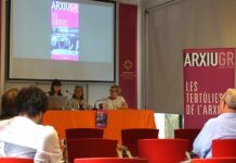 Cinta Cantarell e Imma Juncà explican el papel del Archivo en sus investigaciones históricas