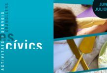 La inscripción para el programa de verano de los centros cívicos de los granoladores comienza con unos cincuenta talleres y actividades
