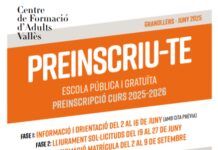 Durante junio se abre el período de inscripción para los cursos del Centro de capacitación para adultos Vallès