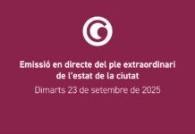 Martes 23, plenario extraordinario del estado de la ciudad