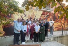 Visita de estudio e intercambio de una delegación de municipios palestinos en Granollers