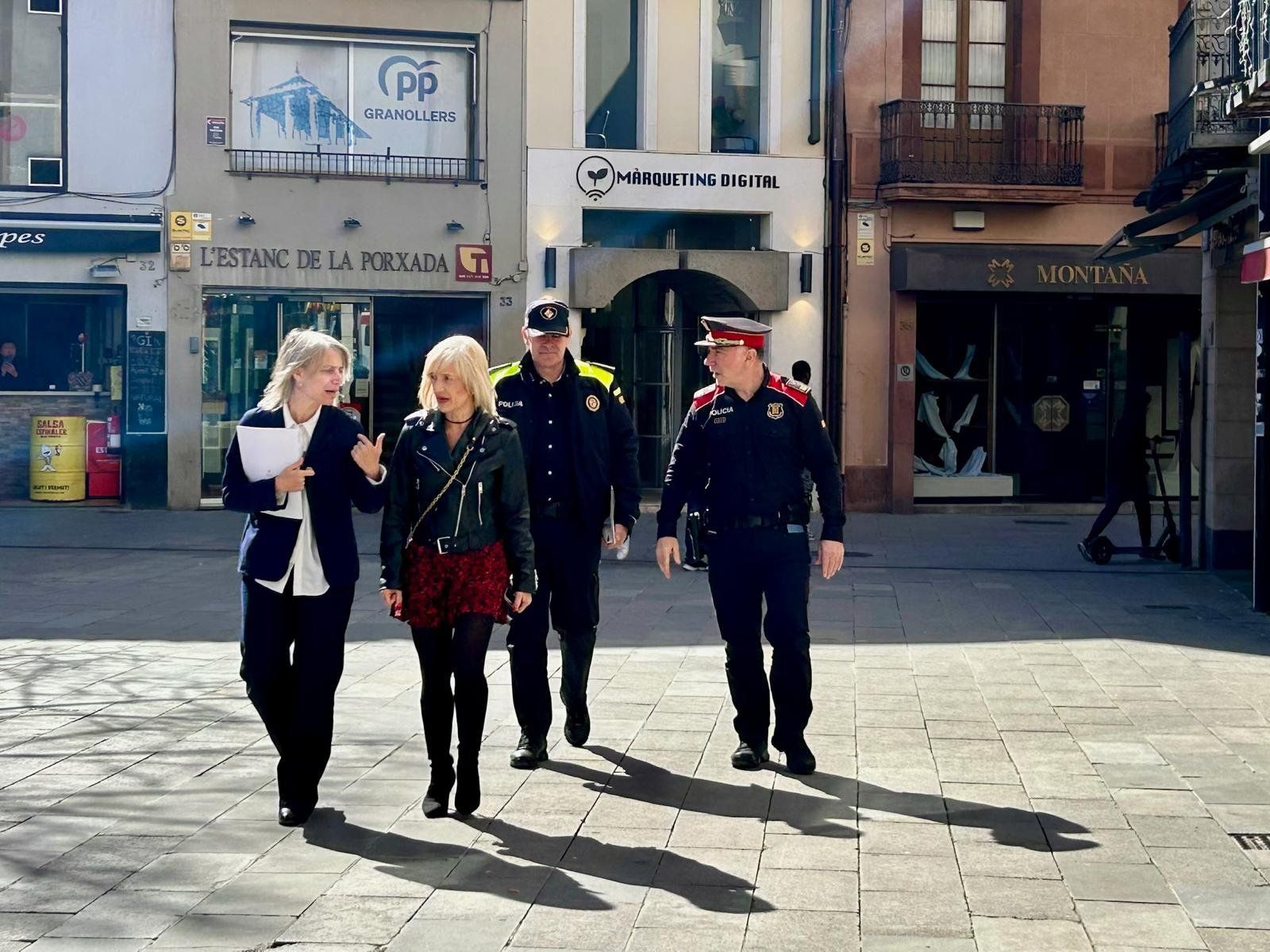 Los delitos descienden en Granollers casi un 4% en el último año